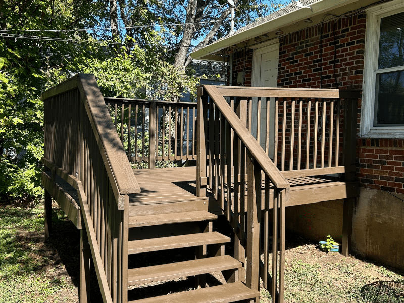 Deck Staining in Dallas TX