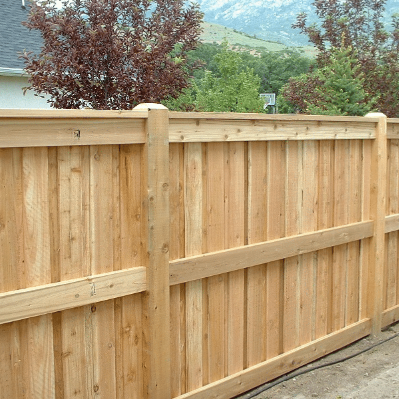 Fence staining in Frisco, Tx